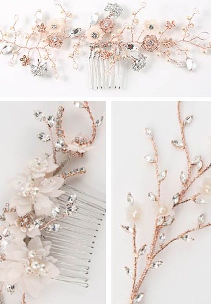 Valentines: Choose Romantic Rose Accessories for your Wedding Day