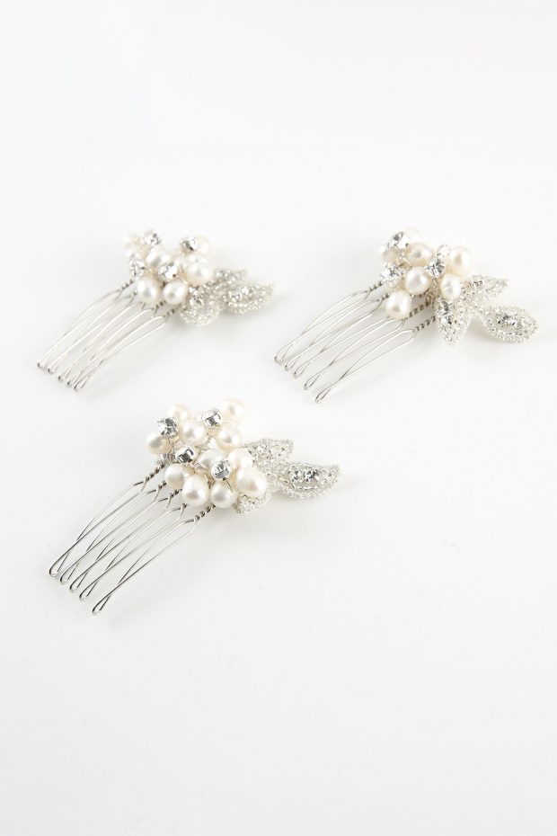 Genuine Pearl Mini Combs - Richard Designs