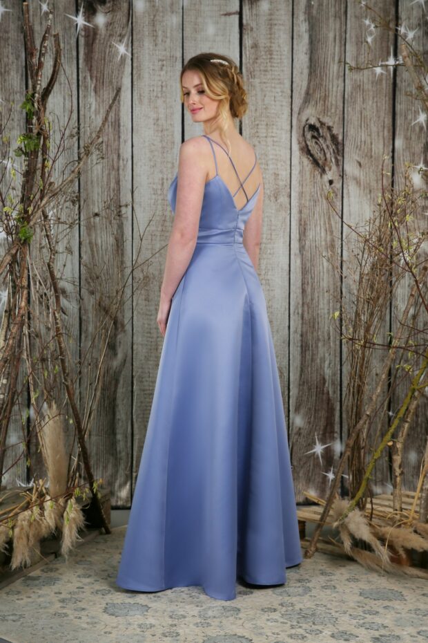 Blue Luxury Dubai Design V-neck Wedding Dresses 2021 Sequin Sparkle  Sleeveless High-end Wedding Gown Real Photo - Wedding Dresses - AliExpress