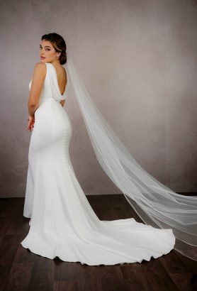 Tuscany Veil (chapel length) – The Dress Bride