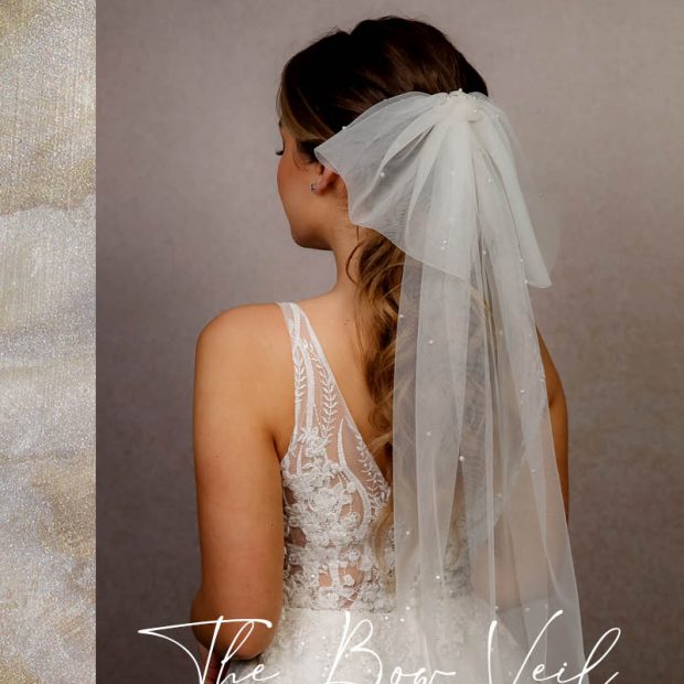 Bow Veils – the perfect wedding veil alternative