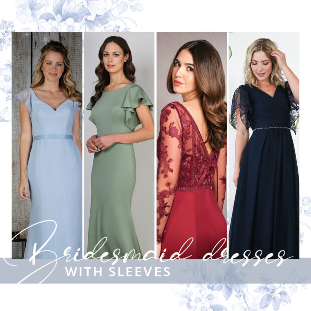 Bridesmaid Dresses with Sleeves