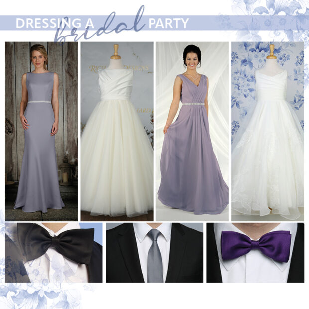 How to Dress a Bridal Party