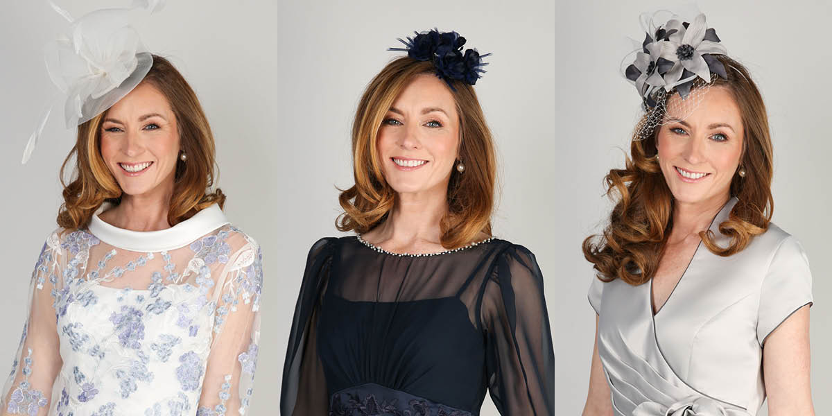 Fascinators to match mother of the bride dresses