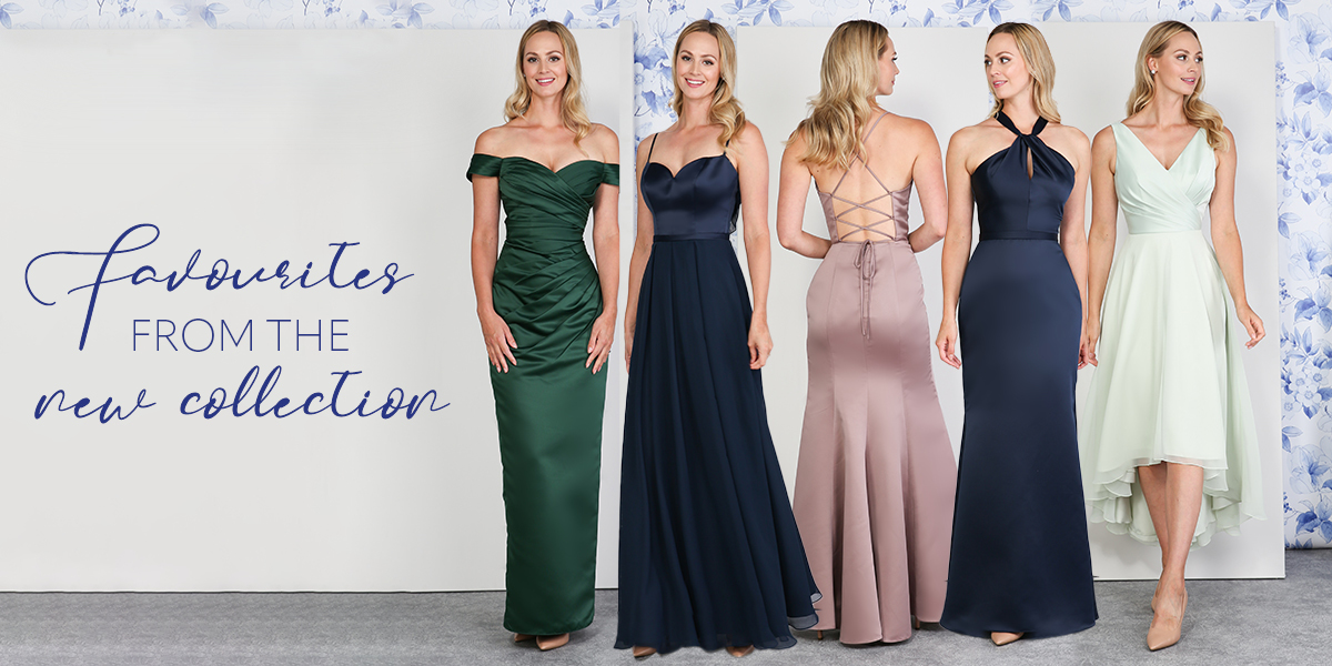 bridesmaid dresses from the new collection