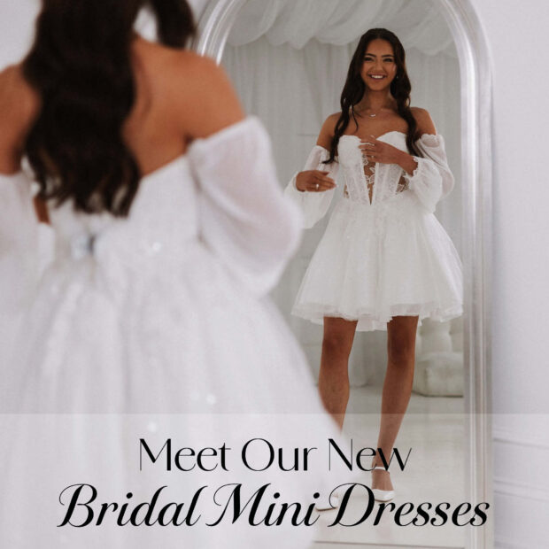Meet Our New Bridal Mini Dresses
